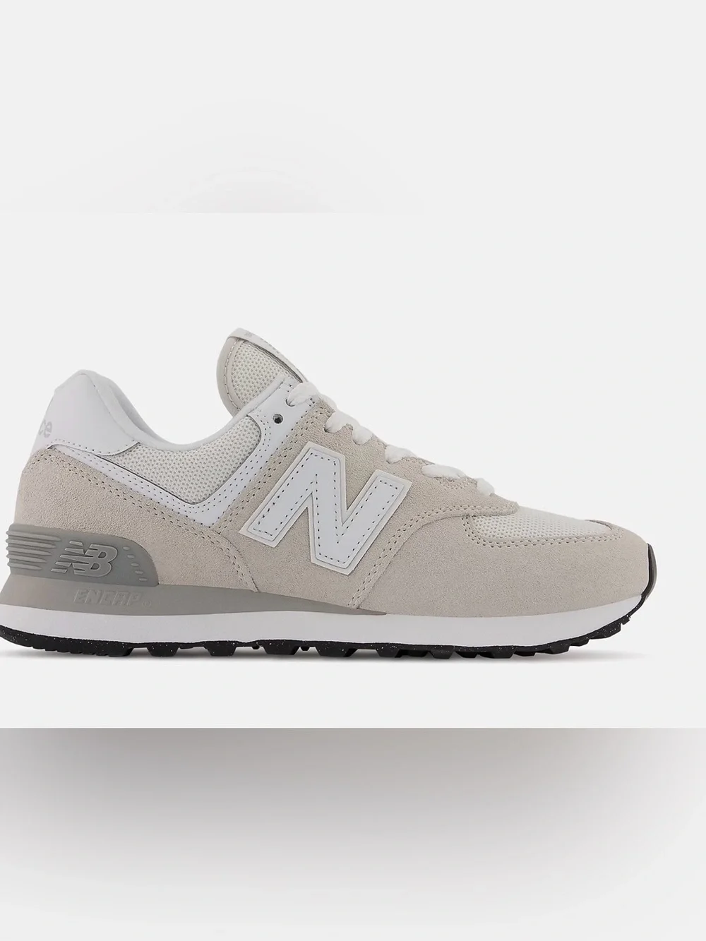 New Balance WOMENS 574 CORE Sneakers in Light Gray and White 6.5 NEW